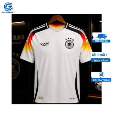 Áo Bóng Đá Đội Tuyển Đức 2026 Chính Hãng Golio Sport | In Tên Số Theo Yêu Cầu 2 Áo Bóng Đá Đội Tuyển Đức