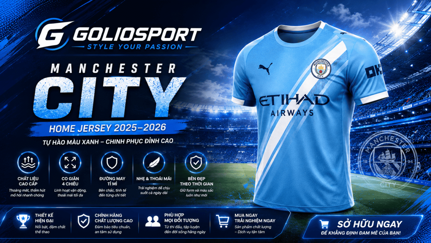 Áo bóng đá Manchester City