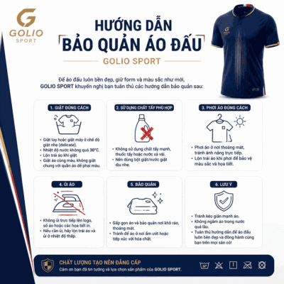 Cách bảo quản áo đấu