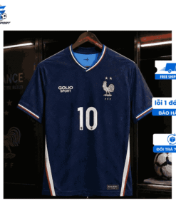 Áo Bóng Đá Đội Tuyển Pháp Golio Sport – Thiết Kế Sang Trọng, Chất Liệu Cao Cấp, Tùy Chỉnh Theo Yêu Cầu