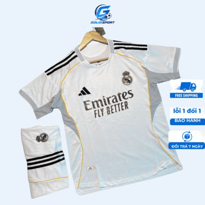 Áo Bóng Đá Real Madrid 2025-2026