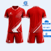 Áo đá bóng in theo yêu cầu Đỏ - Golio Sport
