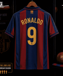 Alternative view of Áo bóng đá CLB BARCELONA RETRO vải thái cao cấp