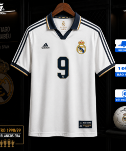 Áo Bóng Đá Retro CLB Real Madrid-Golio Sports